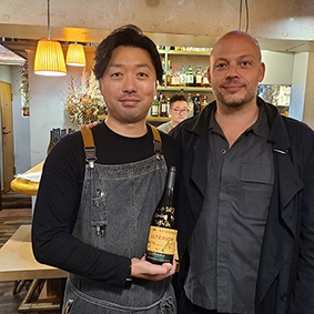 店長吉田＆ウルテリオール エリアス