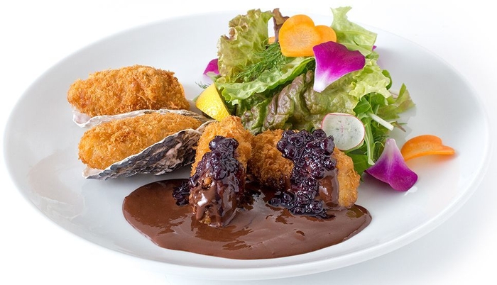 バレンタイン チョコレートソースカキフライ イメージ