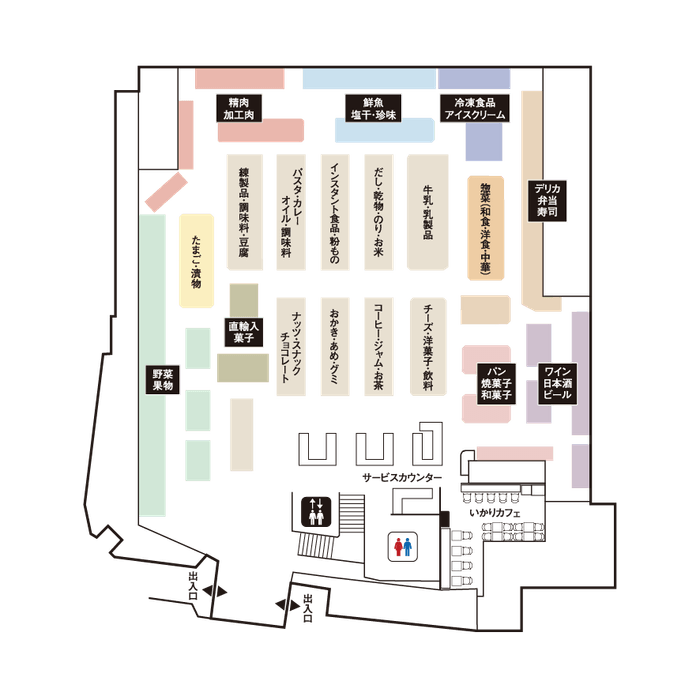 売場マップ