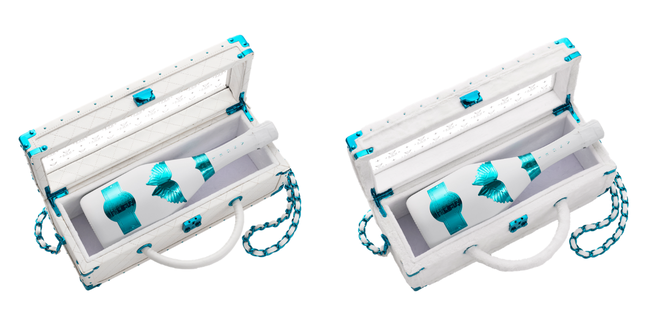 ANGEL CHAMPAGNE NV Brut Rose White -WHITE DAY EDITION-