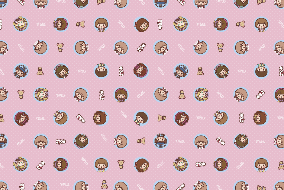 オリジナルラッピングは、ゆるかわメルちゃん柄1種類となります。(有料サービス)