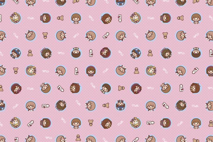 オリジナルラッピングは、ゆるかわメルちゃん柄1種類となります。(有料サービス)