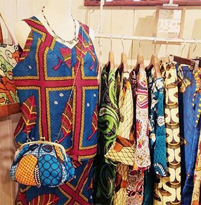 アフリカンファッションアイテム ※イメージ