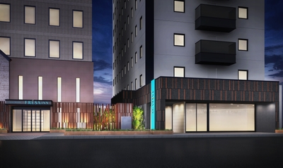 相鉄フレッサイン 東京田町(左)と 同 ANNEX(右)(イメージ)