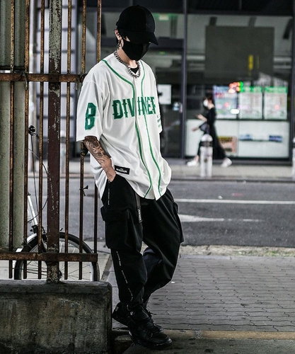 Baseball shirt (ホワイト)