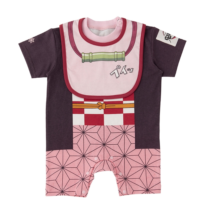 なりきりスタイ&カバーオールセット(竈門禰豆子)(2)