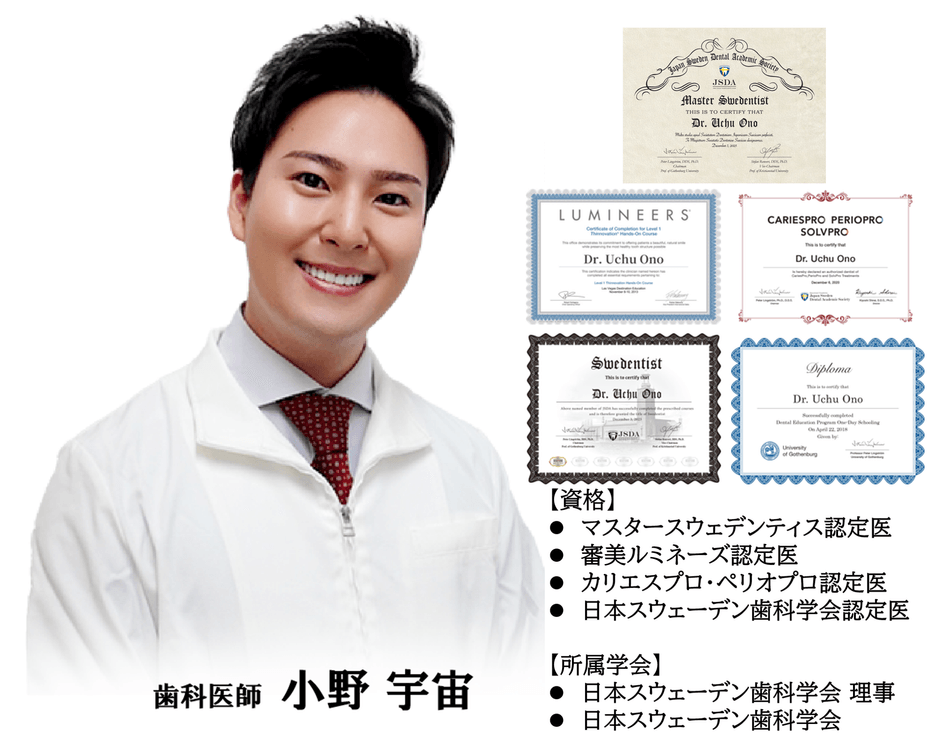 新橋歯科医科診療所 副院長 小野宇宙