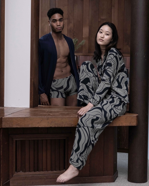 Silktouch ボクサー　＆　パジャマセット