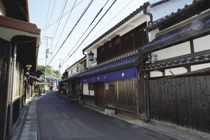 下津井の町並み