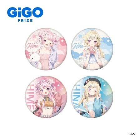 ▲HIMEHINA 缶バッジ（全4種）6/14（土）登場予定