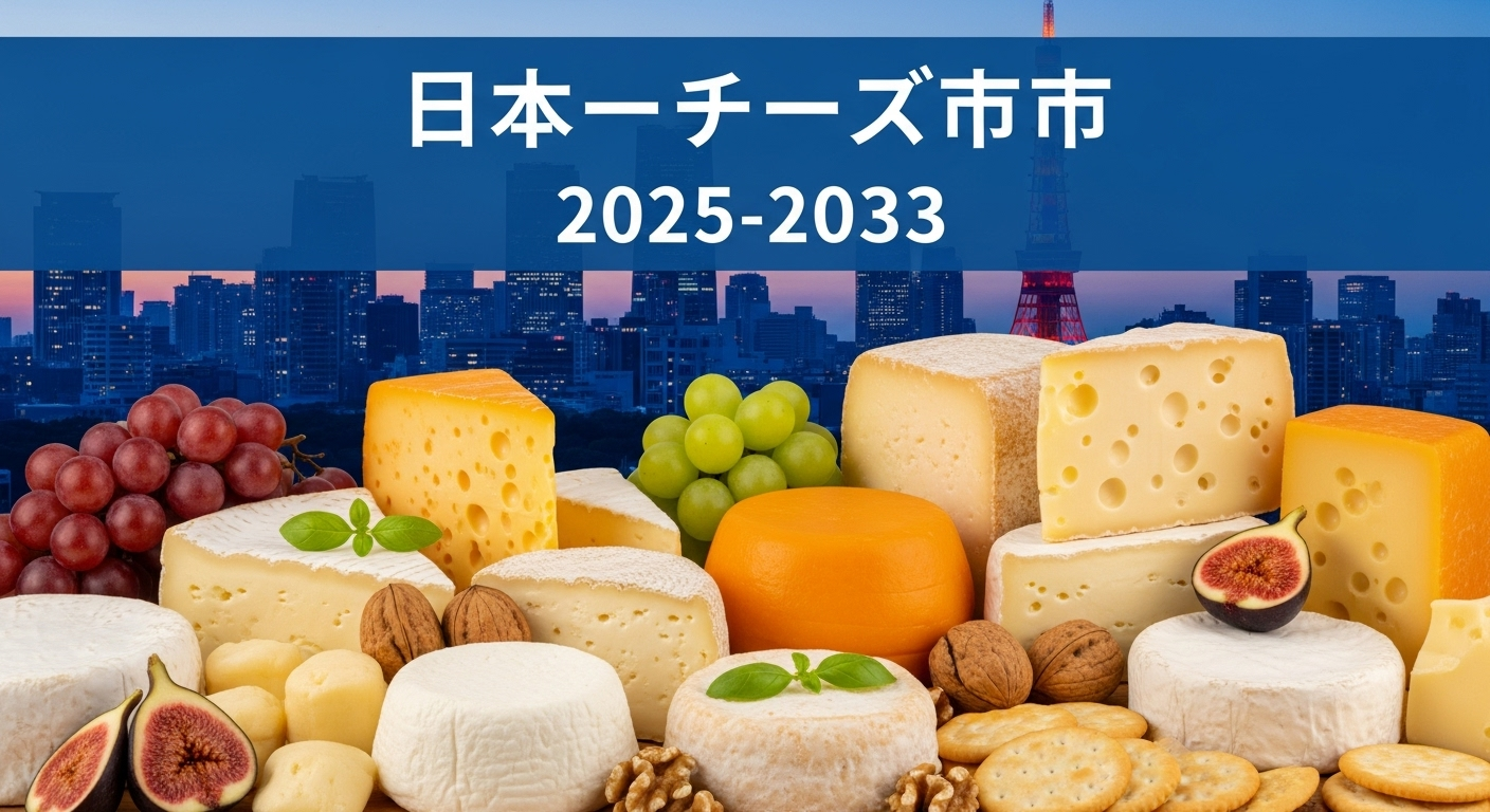 日本のチーズ市場規模、シェア、成長、需要予測 2025～2033年