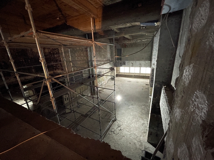 2階〜3階の吹き抜け部分