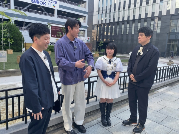 まつはましん・塚本恋乃葉・てつじ（シャンプーハット）・池田裕楽（STU48）