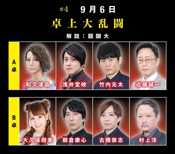 #4 9月6日「卓上大乱闘」