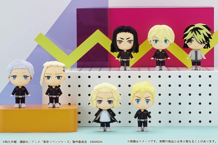 HOODIEFiGU(フーディフィギュ) 東京リベンジャーズ 佐野万次郎/花垣武道/龍宮寺堅/松野千冬/場地圭介/三ツ谷隆/羽宮一虎(イメージ2)