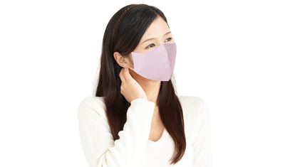 「洗えるW機能(ファンクション)マスク」 着用イメージ