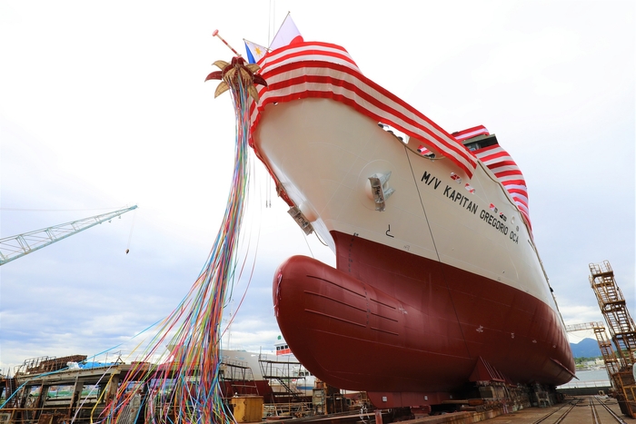 Newly launched training vessel, KAPITAN GREGORIO OCA