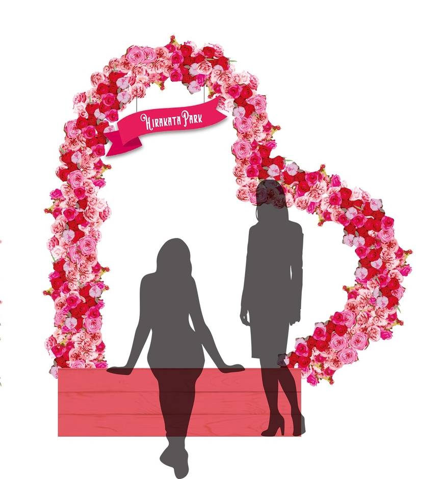 「ハートのベンチ」 イメージ