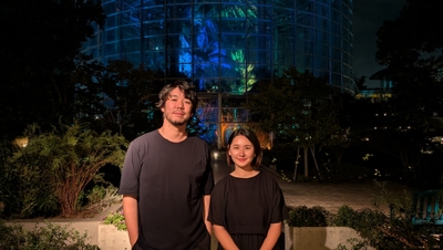 (左から)BOTANICA MUSEUMプロデューサー・清野光氏、(株)ワールドパーク公園開発部・森田有佳氏