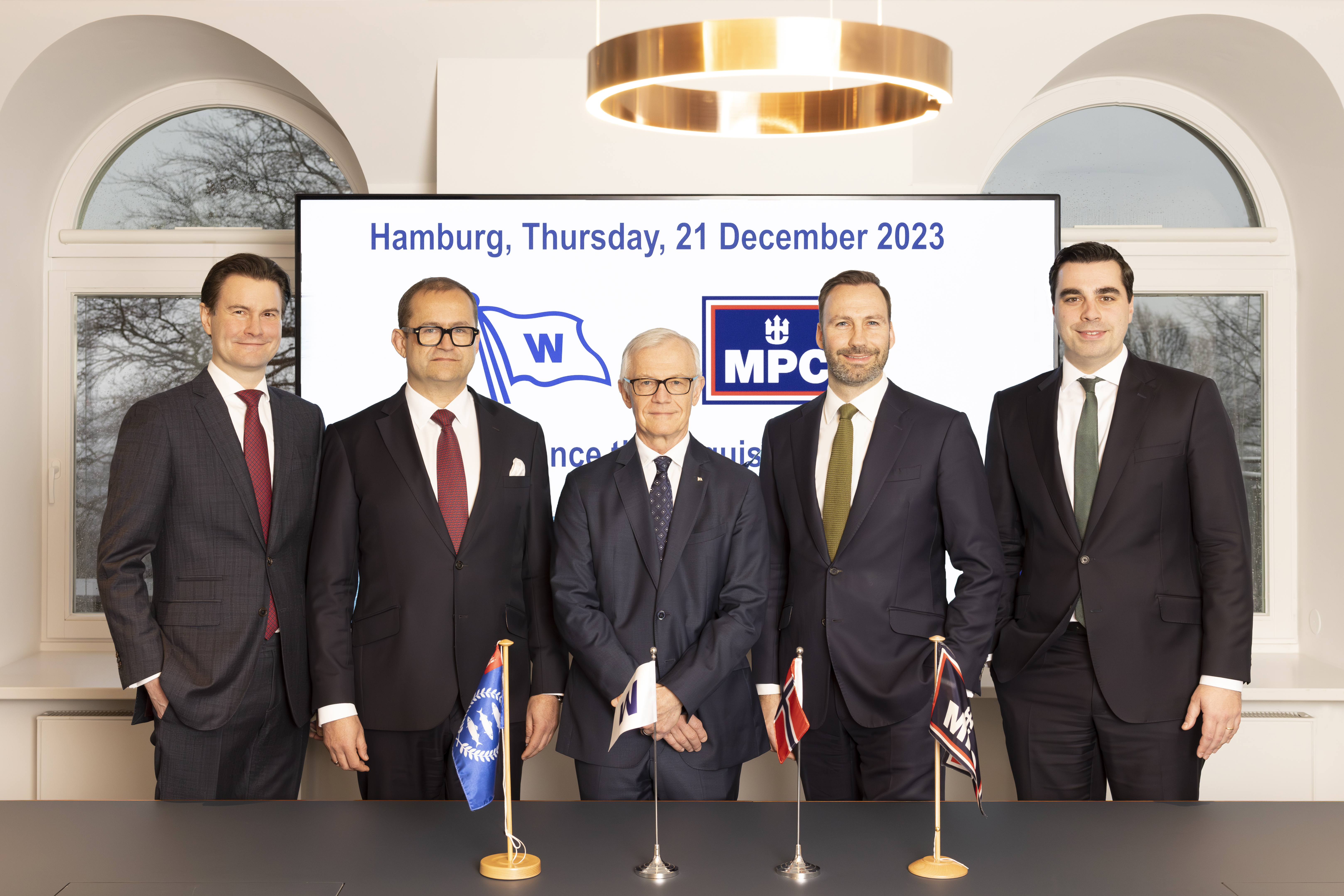 12月21日付【プレスリリース】WilhelmsenとMPC Capitalが、独ハンブルグ拠点の船舶管理会社 Zeabornを買収