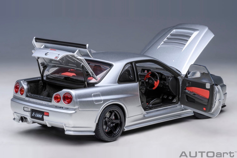 AUTOart 1/18スケール ニスモ R34 GT-R Z-tune