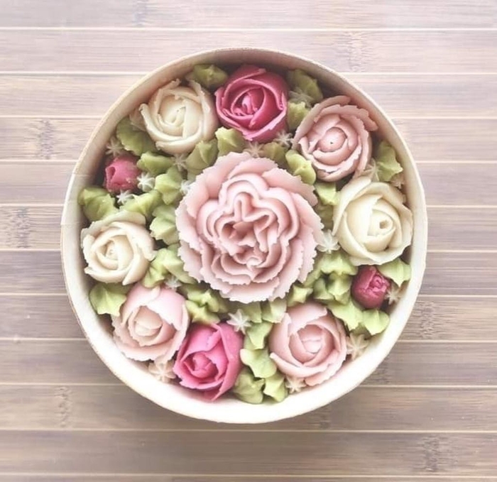 服部製糖所 おはぎ-薔薇
