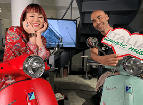 藤原しおりさんもイタリア・アモーレ・ミオ!に初!参加