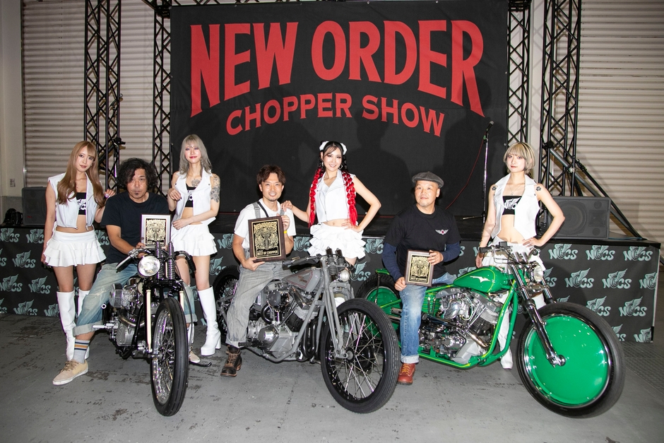 受賞したバイク