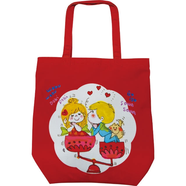 カラートートバッグ　テンビン