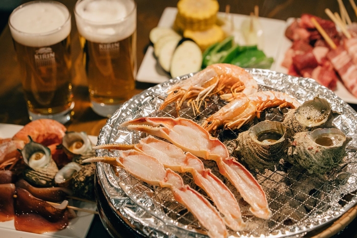 冬季はカニが登場