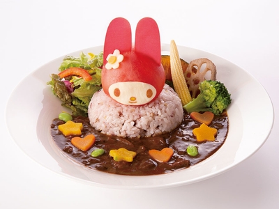まるごとマイメロ?トマトの欧風カレー
