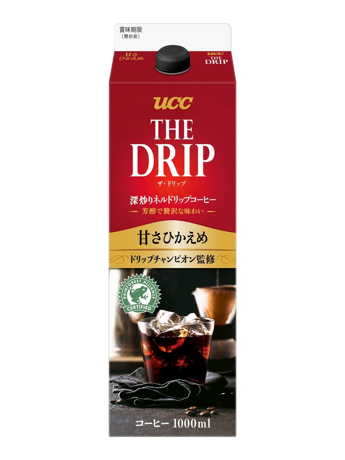 UCC THE DRIP 甘さひかえめ GT1000ml