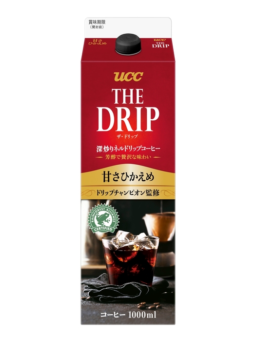 UCC THE DRIP 甘さひかえめ GT1000ml