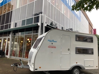 ワンズネットワーク、コロナ禍キャンピングトレーラー 『MobiRoom』でレストランの食事を提供！イオン幕張店で開始
