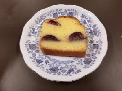 巨峰のパンケーキ