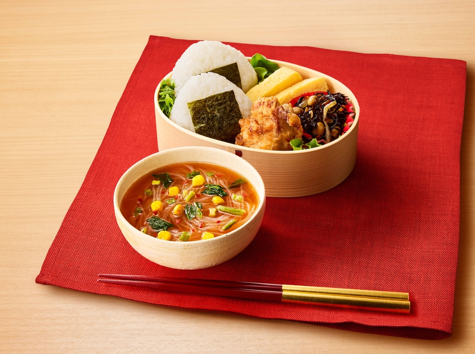 食事例(麻辣湯風スープはるさめ)