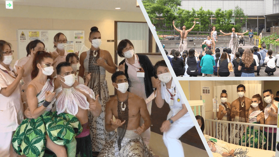 日本赤十字社医療センター訪問の様子