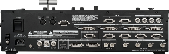 『V-800HD MK II』背面