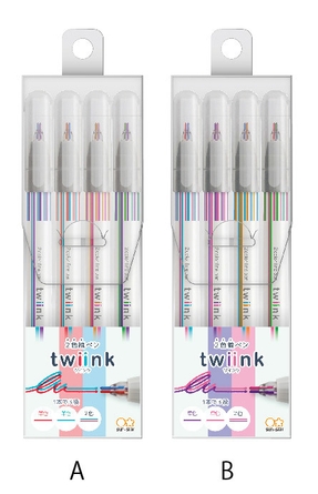 twiink 第一弾カラー 4本セット