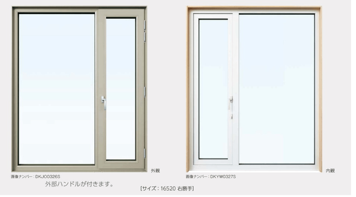 左：外観　右：内観(カタログより抜粋)