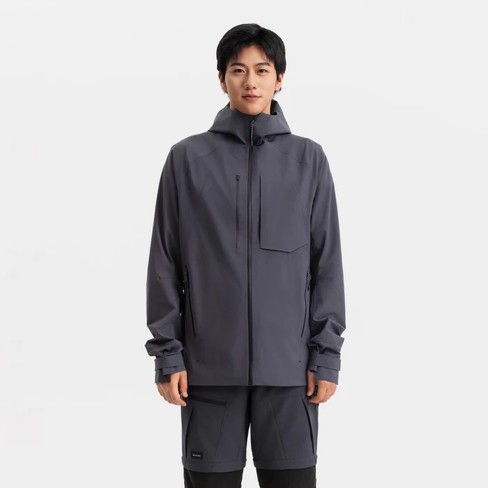 メンズ防水ハイキングジャケット MH900 グレー ￥34&#44;900