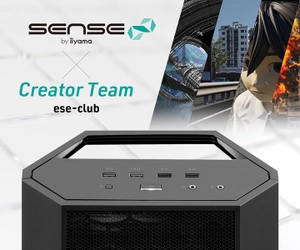 クリエイターPC SENSE∞、3DCG映像制作集団「ese-club」コラボクリエイターPC発売