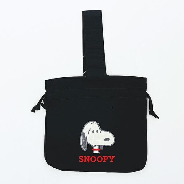 スヌーピーの巾着バッグ