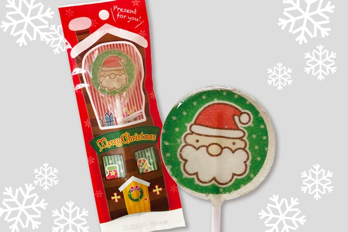 クリスマス スティックキャンディ(サンタ)