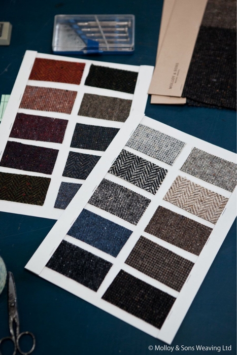 モロイ&サンズ 生地サンプル