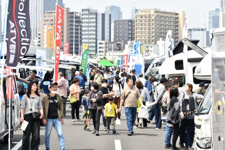 「神奈川キャンピングカーフェア2025」4/26・27に開催迫る！ 全国約140台のキャンピングカーが川崎競馬場に大集結