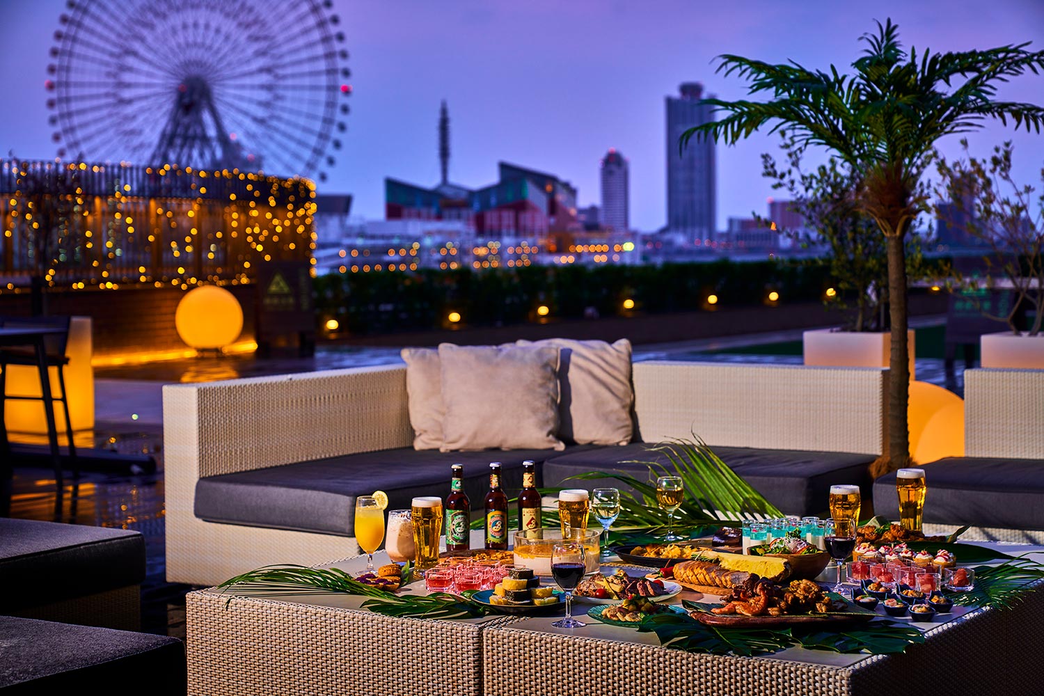 ヴィオテラス ハワイの風を感じながら、 楽しめるビアテラス開催！ 多種多様な