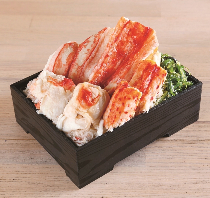 かに3種盛り御膳