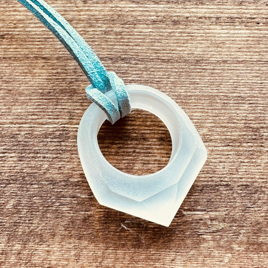 宝石研磨体験 水晶リング2