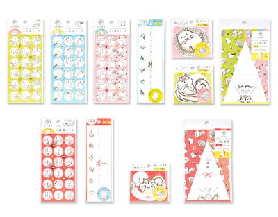 こくばりラッピングアイテムシリーズ　一覧